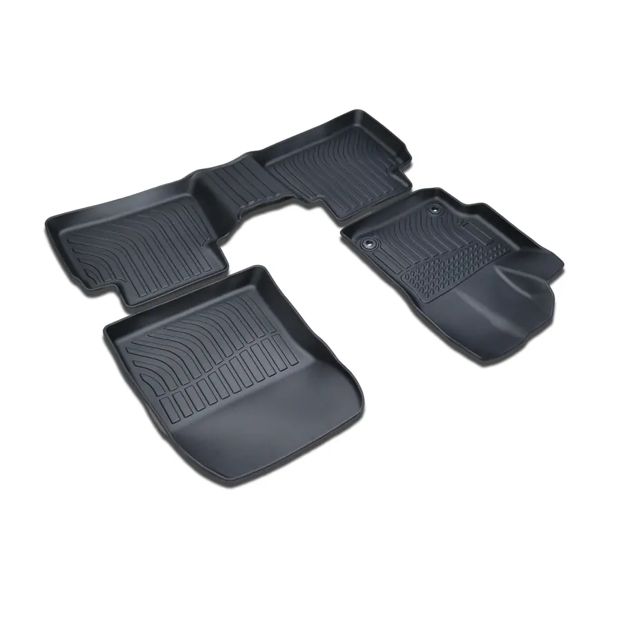 Kit de tapete bandeja TPE de 3 peças para Toyota Corolla sedã